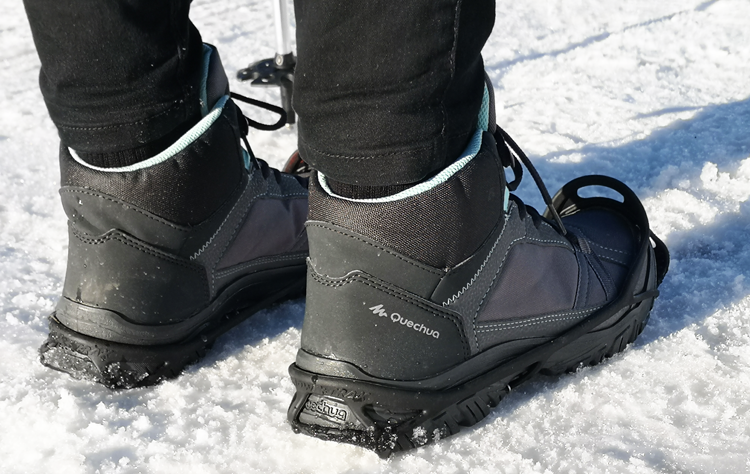 Crampon pour chaussure anti glisse sur neige et verglas (glace)