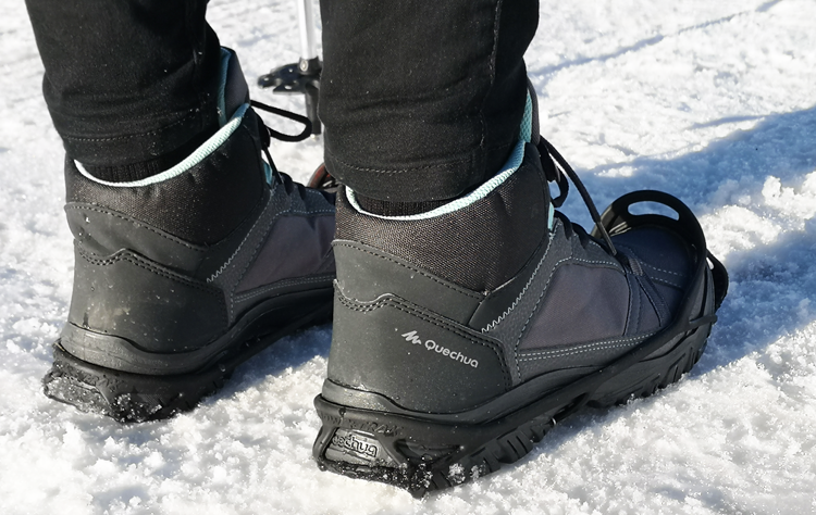 Chaîne anti-verglas pour chaussures pour marcher dans la neige et